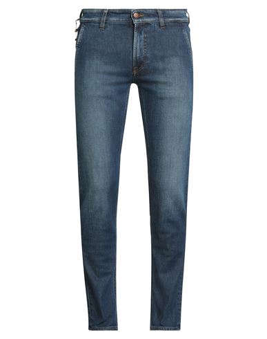Siviglia Man Jeans Blue Size 32 Cotton, Elastane