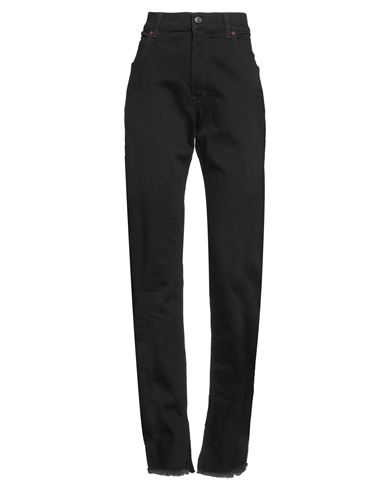 Haikure Woman Jeans Black Size 31 Cotton, Lyocell, Elastomultiester, Elastane In Black