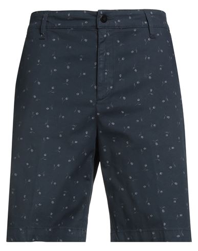 Siviglia Man Shorts & Bermuda Shorts Navy Size 34 Cotton, Elastane