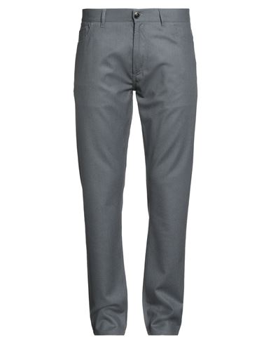Isaia Man Pants Charcoal Size 42 Wool, Cashmere, Elastane In Gray