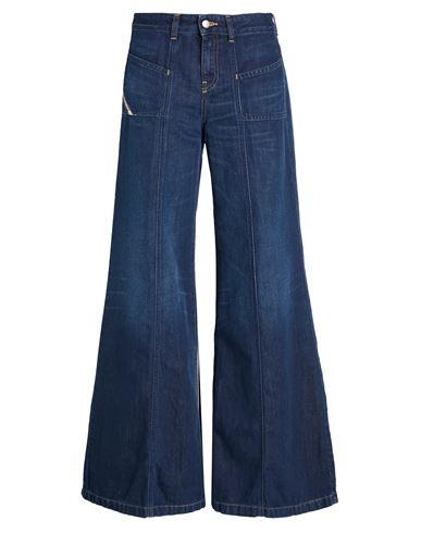 Diesel Woman Jeans Blue Size 31w-32l Cotton, Linen