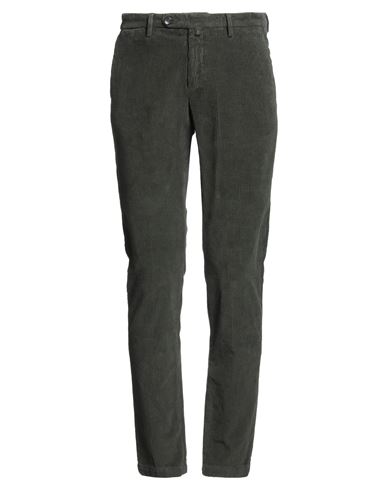 Briglia 1949 Man Pants Dark Green Size 35 Cotton, Elastane In Gray