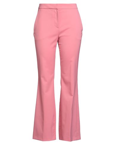 Lardini Woman Pants Coral Size 8 Polyester, Wool, Elastane In Pink