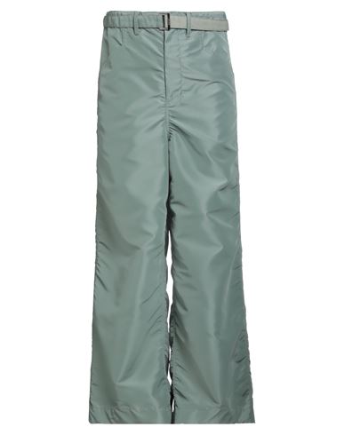 Sacai Man Pants Sage Green Size 1 Nylon
