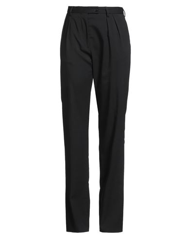 Gabriele Pasini Woman Pants Black Size 10 Virgin Wool, Elastane