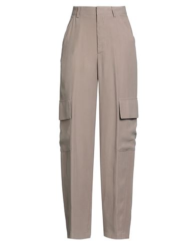 Soallure Woman Pants Taupe Size 4 Viscose, Polyester