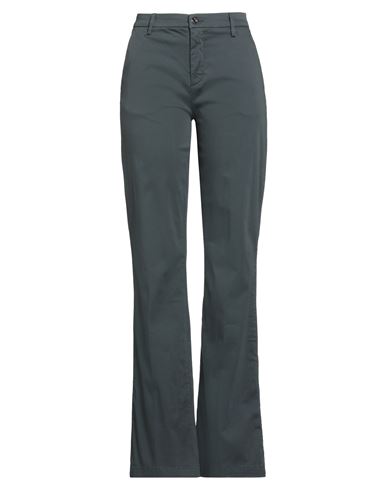 Liu •jo Woman Pants Grey Size 28 Cotton, Elastane In Gray