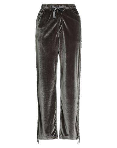 Needles Woman Pants Military Green Size M Triacetate, Polyester, Rayon