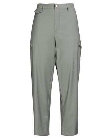 Briglia 1949 Genderless Woman Pants Sage Green Size 8 Virgin Wool In Gray