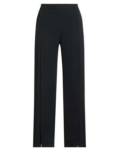Suoli Woman Pants Black Size 10 Polyester, Elastane, Viscose, Acetate