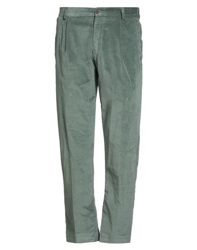 Outfit Out/fit Man Pants Dark Green Size 30 Cotton, Modal, Elastane In Green