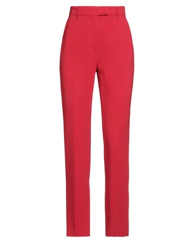 Max Mara Studio Woman Pants Red Size 12 Cotton, Elastane