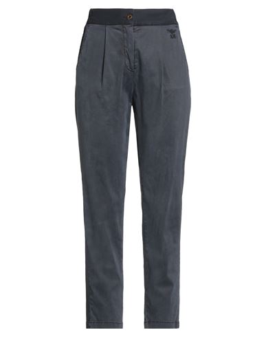 Aeronautica Militare Woman Pants Navy Size 8 Lyocell, Cotton, Elastane In Gray