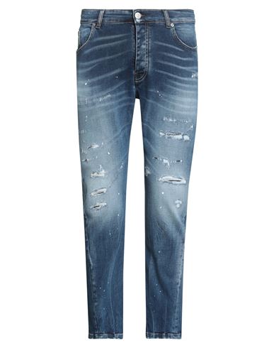 Pmds Premium Mood Denim Superior Man Jeans Blue Size 32 Cotton, Elastane