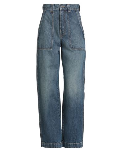 Khaite Woman Jeans Blue Size 25 Cotton