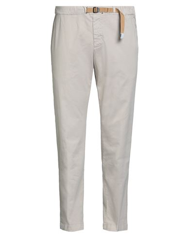 White Sand Pima Cotton Long Pants In White