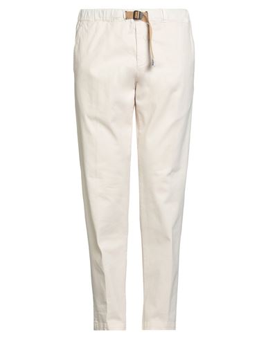 White Sand Man Pants Off White Size 36 Cotton, Elastane In Pattern