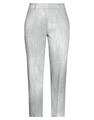 Ermanno Scervino Woman Pants Grey Size 10 Polyester In Gray