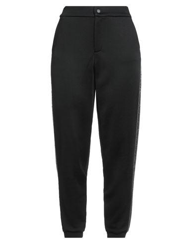 Mr & Mrs Italy Woman Pants Black Size M Viscose, Cotton, Polyamide, Elastane In Blue