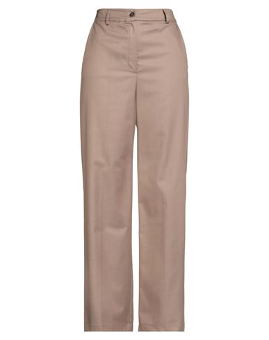 Maria Bellentani Woman Pants Camel Size 8 Polyester, Viscose, Elastane