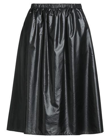 Maliparmi Malìparmi Woman Midi Skirt Black Size 10 Polyester, Silk