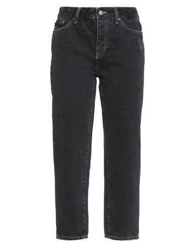 Armani Exchange Woman Jeans Black Size 27 Cotton In Black