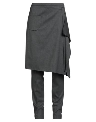 Courrèges Woman Pants Grey Size 4 Virgin Wool, Elastane In Gray