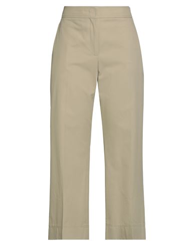 Ermanno Scervino Woman Pants Beige Size 10 Cotton, Elastane In Green