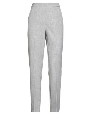 Icona By Kaos Woman Pants Light Grey Size 6 Polyester, Viscose, Elastane In White