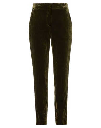 Kiltie Woman Pants Military Green Size 10 Viscose, Silk