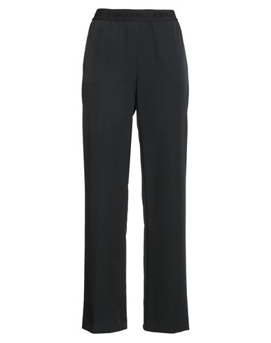Ermanno Firenze Woman Pants Black Size 12 Polyester, Elastane