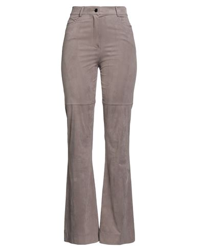 D Exterior D. Exterior Woman Pants Taupe Size 6 Polyester, Elastane In Multi