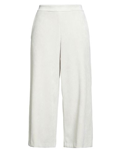 Volpato Woman Pants Ivory Size 6 Polyester, Nylon, Elastane