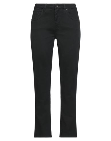 Re-hash Re_hash Woman Pants Black Size 27 Cotton, Lyocell, Elastane In Black