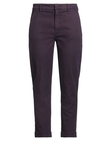 Dondup Woman Jeans Plum Size 28 Cotton, Lyocell, Elastane