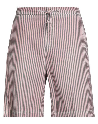 Siviglia Man Shorts & Bermuda Shorts Pink Size 32 Cotton, Linen In Pink