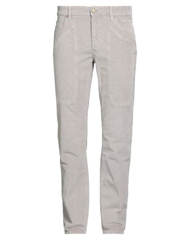Jeckerson Man Pants Taupe Size 40 Cotton, Tencel, Elastane In Gray
