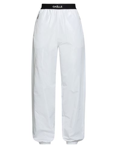 Gaelle Paris Gaëlle Paris Woman Pants White Size 4 Polyester