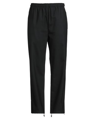 Merci Italia Woman Pants Black Size M Polyester, Wool, Elastane