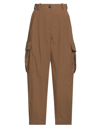 Rrd Woman Pants Khaki Size 6 Polyamide, Elastane In Brown
