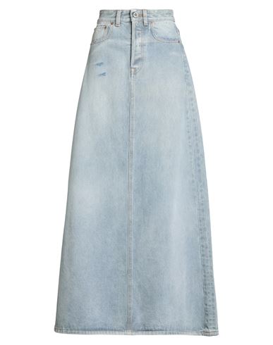 Vetements Woman Denim Skirt Blue Size M Cotton