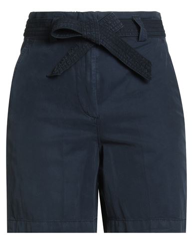 Gant Woman Shorts & Bermuda Shorts Navy Size 10 Lyocell, Cotton
