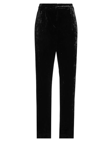 Patrizia Pepe Sera Woman Pants Black Size 8 Polyester, Elastane In Black