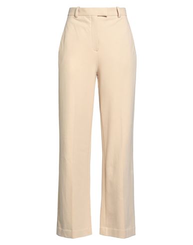 Circolo 1901 Woman Pants Beige Size 8 Cotton, Elastane In Neutral