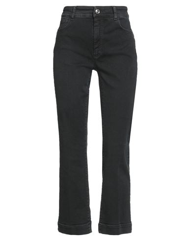 Sportmax Woman Jeans Black Size 25 Cotton, Elastomultiester, Elastane