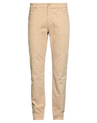 Jeckerson Man Pants Beige Size 33 Cotton, Elastane