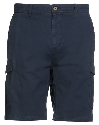Scotch & Soda Man Shorts & Bermuda Shorts Midnight Blue Size 33 Cotton, Elastane In Blue