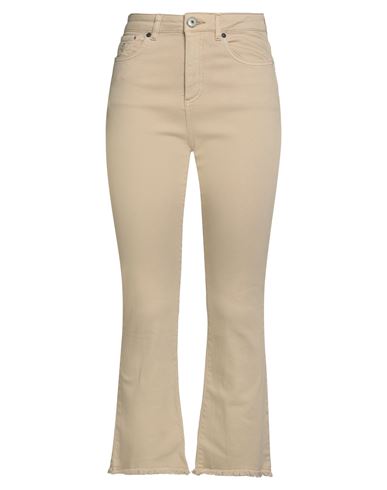 Maliparmi Malìparmi Woman Pants Sand Size 28 Cotton, Elastane In Neutral