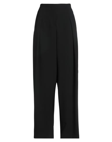 Alpha Studio Woman Pants Black Size 10 Polyester, Elastane