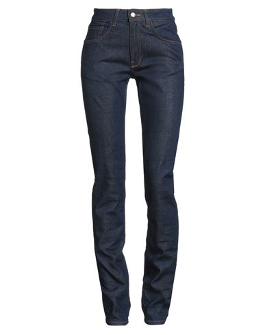 Grifoni Woman Jeans Blue Size 27 Cotton, Elastane In Blue